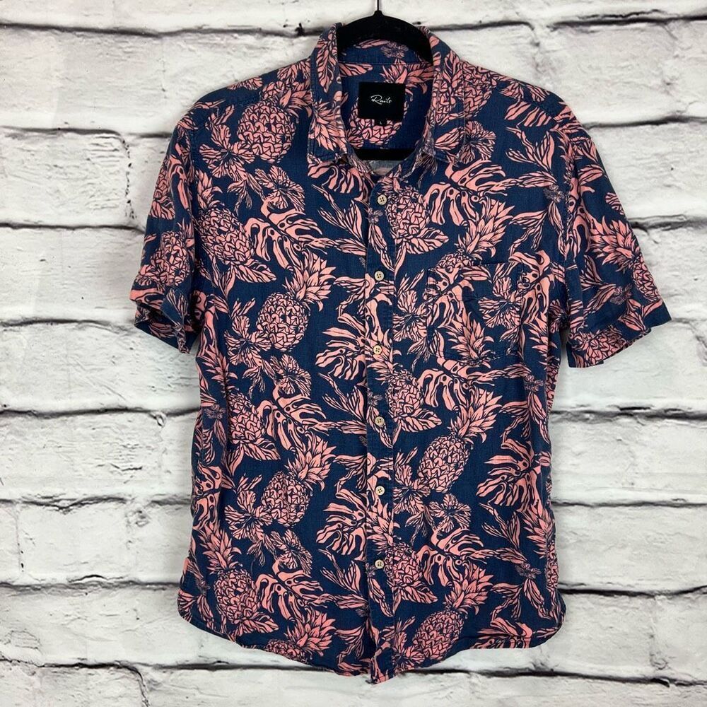 Rails Carson Men's Graphic Print Short Sleeve Shi… - image 3